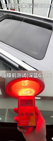 Install stickers Silver-Plated Sunroof Film – Mirror Silver